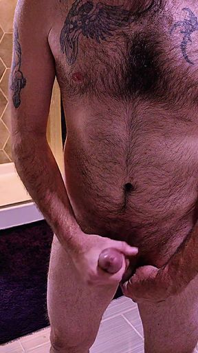 Bathroom Quickie - JOI Bisexual