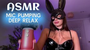 ASMR RELAX. A hot brunette Mic Pumping and Make You Cum. Cleo Patrice