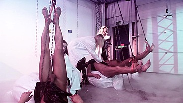Sex Addicts Vanessa Hill, Cindy Behr, And Gabriela Glazer Fucked