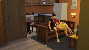 stepmom helping virgin stepson to make sex first time in his live