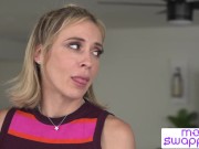 Aiden Ashley asks Kenzie Taylor, "I wonder who can last longer?" -S1:E7