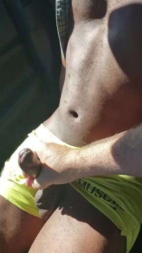 Gay Man Jerking Off Straight Guys In The Car Comp