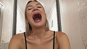 REQUEST STRONG MOVEMENT OF THE TONGUE WHEN YAWNING DEEPLY!MP4