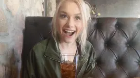 Hot Blonde Scarlett Entices With Natural Tits & Pierced Nipples Playtime