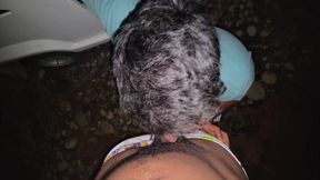 Gay Indian fucking outdoors with gay friend in his car