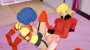 Super Robot Wars 30 Kusuha x Cagali 3D HENTAI