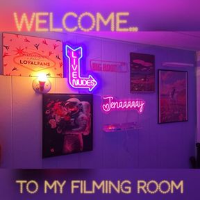 Welcome to my filming room