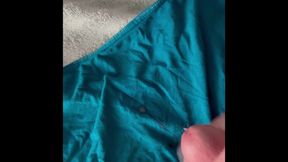 Cum on wife's panties 2 &amp; 3 - multiple cumshots