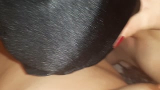 Passionately licked nipples and unshaven - lesbian_illusion