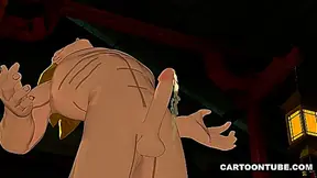 Ebony Goddess Rides Hard in Steaming Hentai Fantasy Fuck Fest