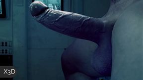 The Massive Dong of Thanos Destroys Black Widow's Anus