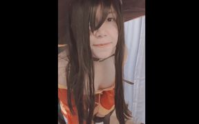 Megumin Cosplay Masturbating!