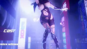 Ninja Warriors Succumb to Giant Cock Beasts in Steamy Taimanin Battle