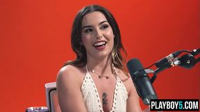 Teen Chanel Camryn fingers her hairy pussy until she orgasms hard