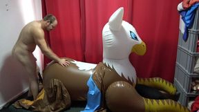 Inflatable IW gryphon ride