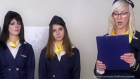 Punished Cabin Crew With Miss Sultrybelle