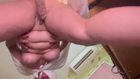 Impregnation of Horny Queen, Ass, Pussy and Belt Destroy