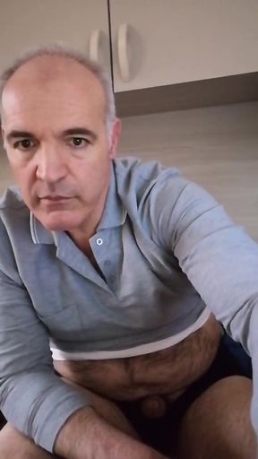 My Saw in a Public Show with My Dirty Fans