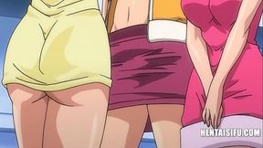 Animated babes get hyper with dirty desires