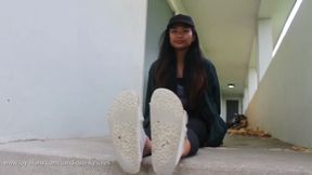 EVEN THESE BIRKENSTOCKS STINK BAD