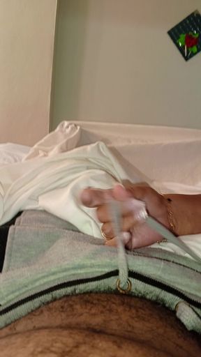 70-year-old MILF stepmother sucking cock, how delicious she puts it all in her mouth