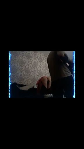 Carl gets that little ginger slut makeitraingirl to give him a nice slow BJ it's her 1st   Clip 1