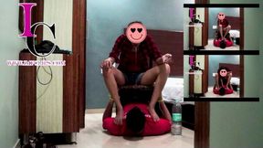 Water Spitting In Mouth and Feet Worship