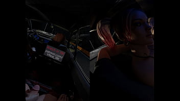 VReal 18K Handjob and Fingering inside a car - FFM, threesome, Lesbian, masturbation, public - Feat Harley Quinn, Liv, Wonder Woman, Wanda Maximoff