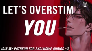 OVERSTIMMING You Cause Your Boyfriend Can't || Male Moaning || NSFW Boyfriend ASMR