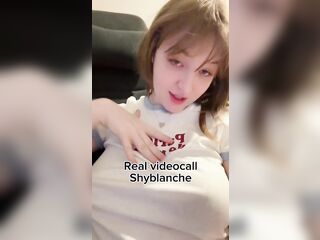 Home videocall to fan. Masturbation