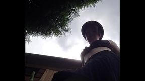 Is the view even better from down there, little one?