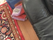 Huge handjob cumshot