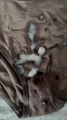 Cum on Wife's Panties 20