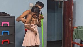 Stepsister and Stepbrother Made a Fucking Session, Real Sex