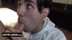 Lucky Stud Meets Cute Skater Boy And Makes Him Suck His Hard Cock In A Hotel