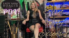 POV: Secret Sissy Exposed (1080p)