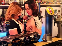 Three babes have lesbian sex