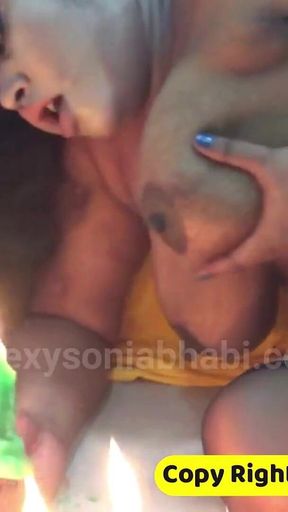 Sonia Self BDSM Sex with Candle and Rope Part 1