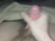 Sexy trans girl blowing her load and moaning for Mommy