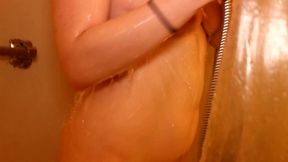 POV shower with facial cum ending