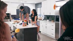 TRANS ANGELS - Joey Michaels Worships Zariah Aura's Perky Tits While Getting Pounded In Missionary