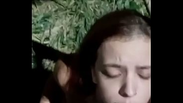 Blonde girlfriend gives you an unexpected blowjob to pay for an Uber.