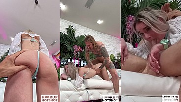 Bryan Drills Hottie Thea Summer’s Throat & Pussy!