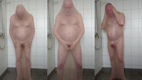 pissen, wichsen und abspritzen im nylonstrumpf fur den korper