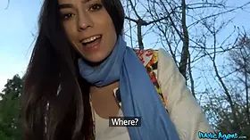 Public agent - exceptional russian rides hard on me before gulping my sperm