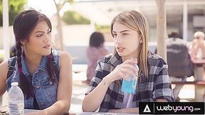 Conflicted Teen 18+ Kristen Scott Discovers Her Sexuality With Bestie Kendra Spade