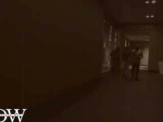 Ace Up, Foxes Wild - Retro themed Fuckfest with 4 black Female-dominator & 4 BBC Males