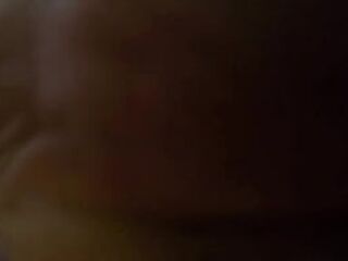 Snow bunny struggles with BBC bareback so the Jungle bunny finishes her on her side (PART-two)