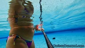 Snorkling with the wall of fish; take a selfie adventure with me!