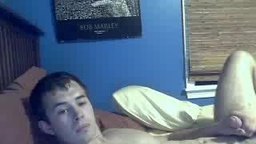 i eat the cum my huge uncut cock shoots!